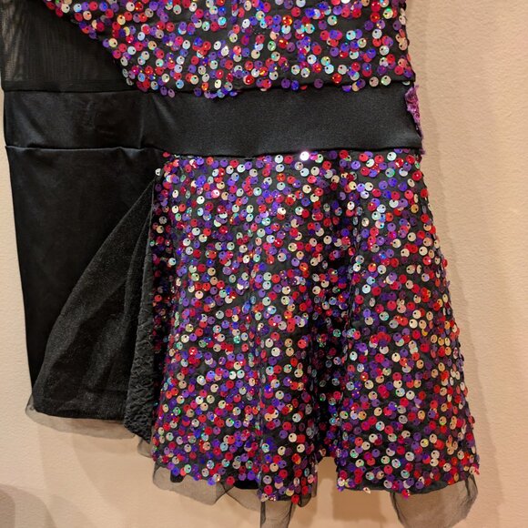 Purple sequence Dance/performance costume - Picture 10 of 12